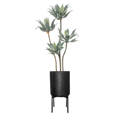 Agave artificiel en pot 67 po