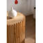 Table basse cylindrique de style rétro