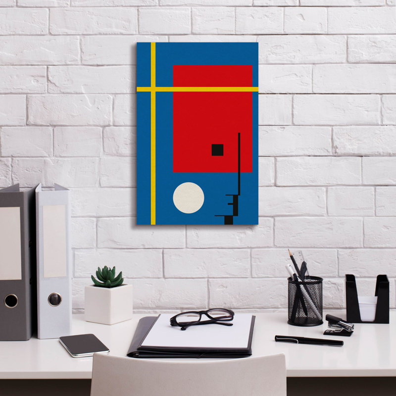 «Bauhaus 7» par Gary Williams, H 18 po x l 12 po x P 0,75 po