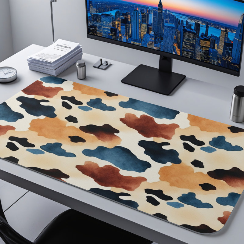 Polyester Desk Pad, 31.5x15.5