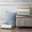 Ensemble de courtepointe 3 pièces à bords festonnés très grand / très grand, avec des bords en microfibre douce, rembourrage à 10% de fibres,-125337671-125337670