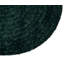 Tapis tressé en chenille de polyester Orlowski - vert émeraude-1057331874