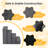 4-Step Dog Stairs w/Adjustable Steps for High Beds Sofas for Small & Medium Dogs