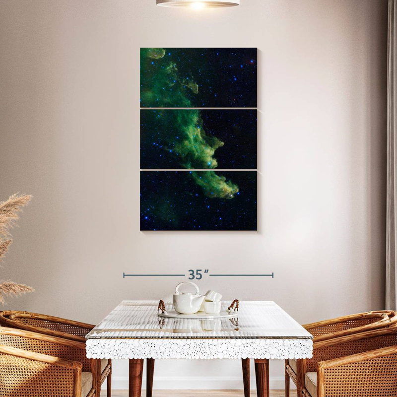 Oberle Witch Head Nebula, 45" H x 28" W
