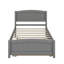 Lit plateforme simple avec lit gigogne-62994446