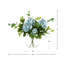 Hydrangea Arrangement in Glass Vase