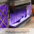 Alvilda 70" Farmhouse LED Fireplace TV Stand-452047747