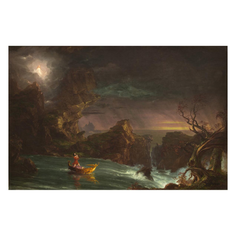 The Voyage of Life: Manhood by Thomas Cole - Giclee Print, 22" H x 28" W