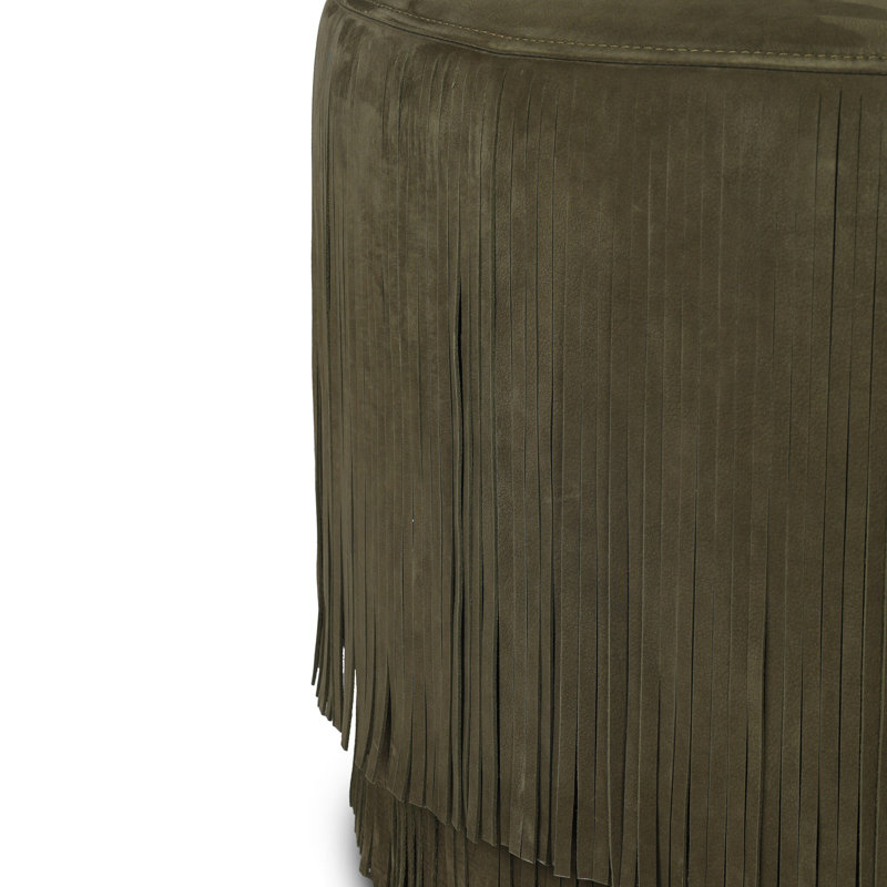 Repose-pieds Rooney, Nubuck olive