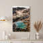 Art mural sur toile, "Turquoise Hot Springs"-133065504