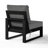 Patio Deep Seating Armless Chair With Frame-412747688-412747687
