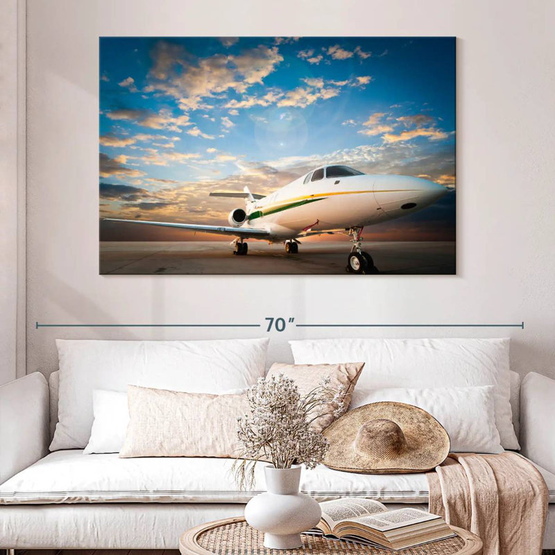 Mehar Dramatic Sky Jet, 34" H x 51" W