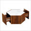 Table basse hexagonale en bois rustique rétro-287968913-287968915