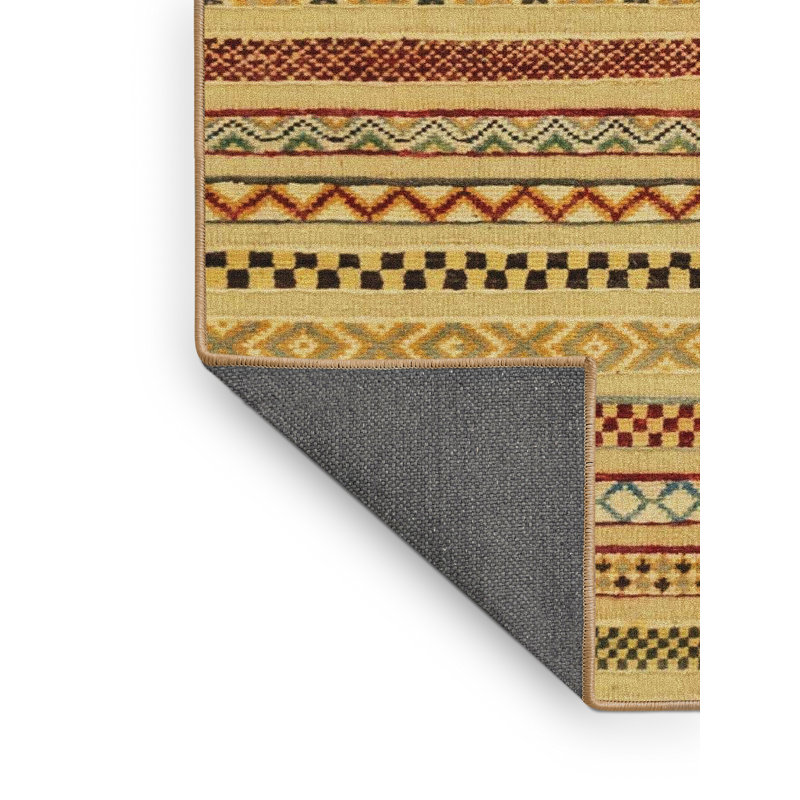 Abstract Indoor Rug, Rectangle 4' x 6'