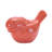 Ceramic Floral Bird Figurine