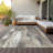 Washable Abstract Indoor / Outdoor Rug-997990252