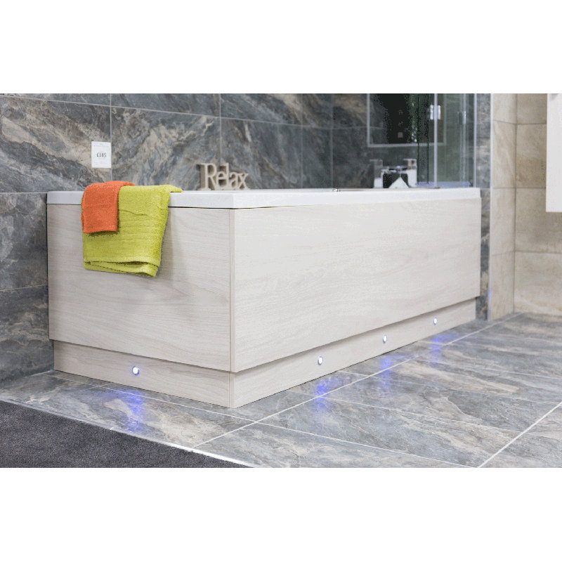  Bath End Panel, Light Elm