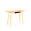 Outdoor Patio Dining Furniture Set, Folding Chairs,Umbrella,Tempered Glass Dinner Table