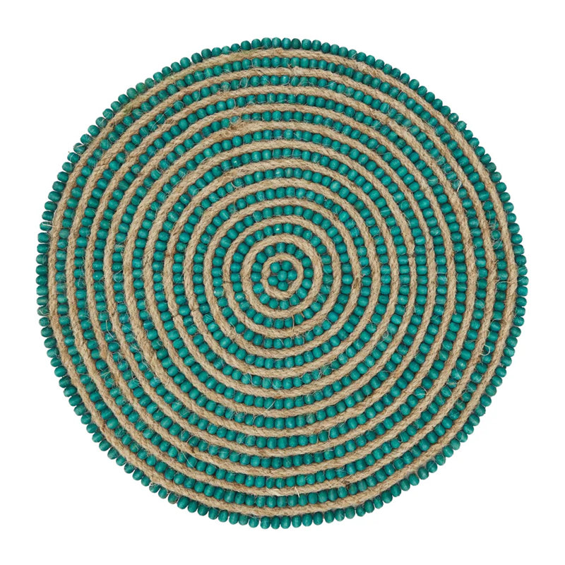 Napperon Pegeese, Turquoise