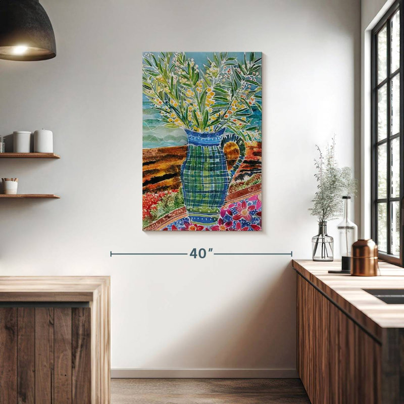 Harnek Mimosa pour ma mère, H 39 po x l 26 po