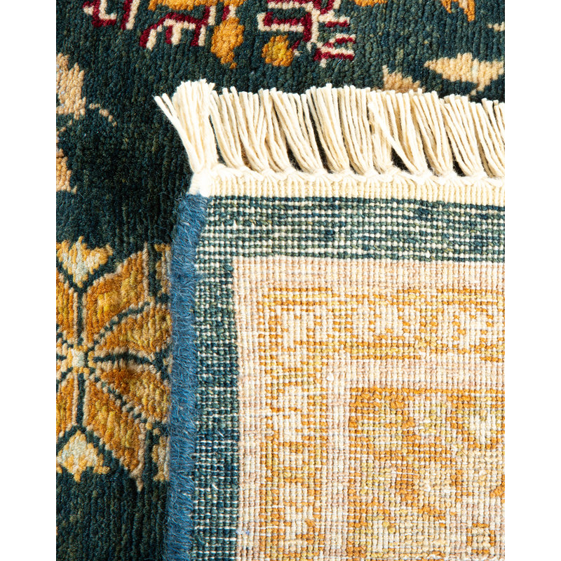 Classic One-of-a-Kind 6' 2" X 9' 6" Hand Knotted Area Rug