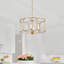 Lustre tambour 4 lumières Parmer