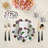 Succulents Floating Cotton Sateen Cocktail Napkins-122066517