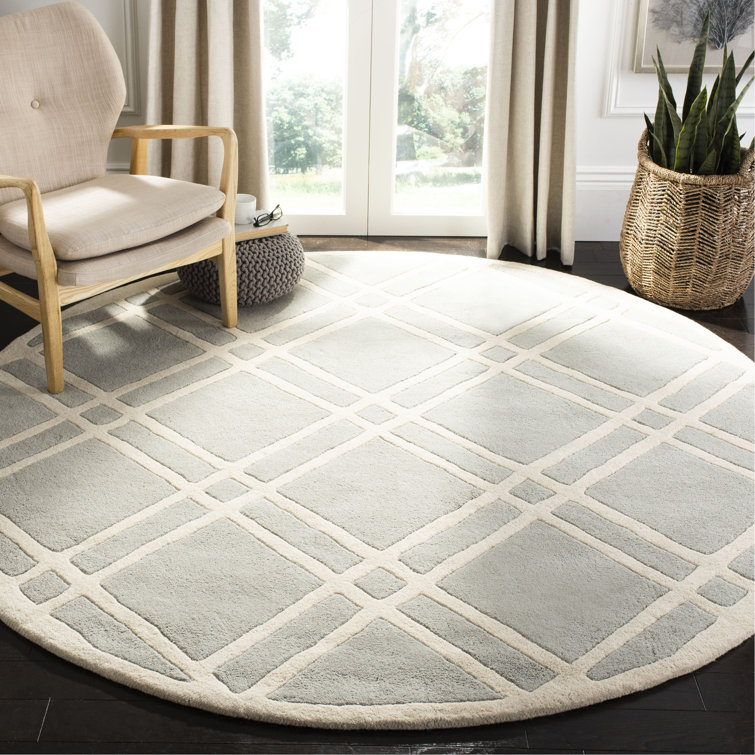 Teresita Hand Tufted Wool Geometric Rug