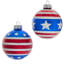 13.07'' Striped Glass Astrology & Stars Ball Ornament