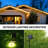 72 ft Solar Powered 200 LED String Light with 8 Modes Holiday Decorations Outdoor Waterproof Light for 4th of July Decorations-2101436718