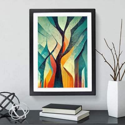 XV1022-4743X Tree Abstract Art No.6 - Wall Art