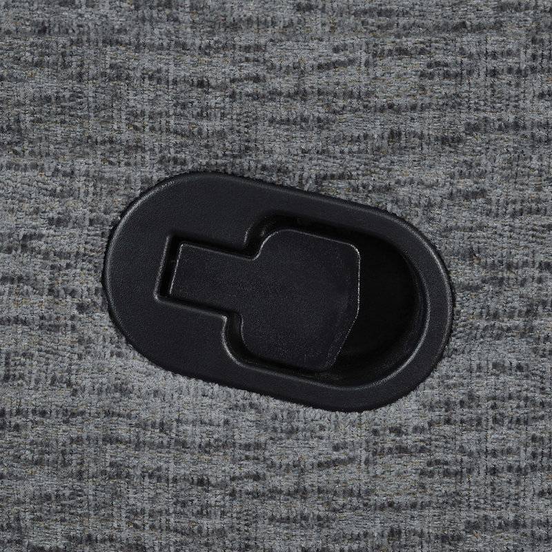 Canapé modulaire inclinable en chenille 6 pièces Cassandre, Manuel