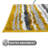 Griffie 100% Polyester Bath Rug Stripe Pattern with TPR Backing Machine Washable Soft & Absorbent Bathroom Rug-1754967490-1754967499