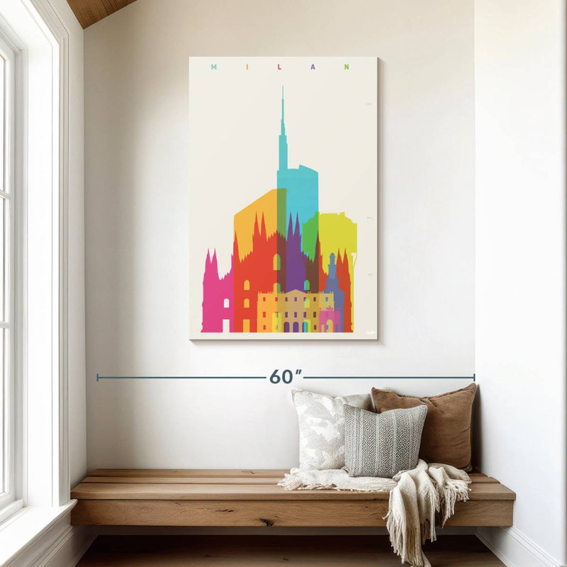 Nicci Vibrant Milan, 45" H x 30" W