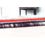 Tapis géométrique rouge / gris-2019411692