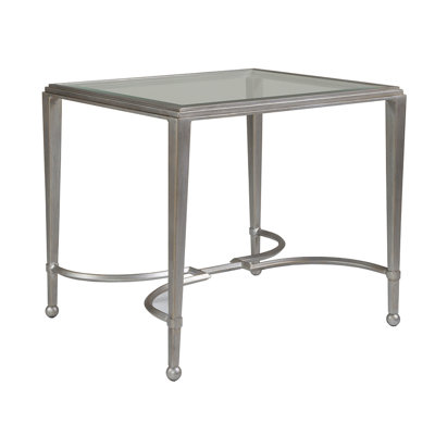 Metal Designs Sangiovese Rectangular End Table