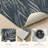 Tropical Leaf Non-Slip Washable Kitchen Mats