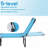 Folding Chaise Lounge Pool Chairs, Outdoor Sun Tanning Chairs With 5-Level Reclining Back, Steel Frame For Beach, Yard, Patio-1801790587