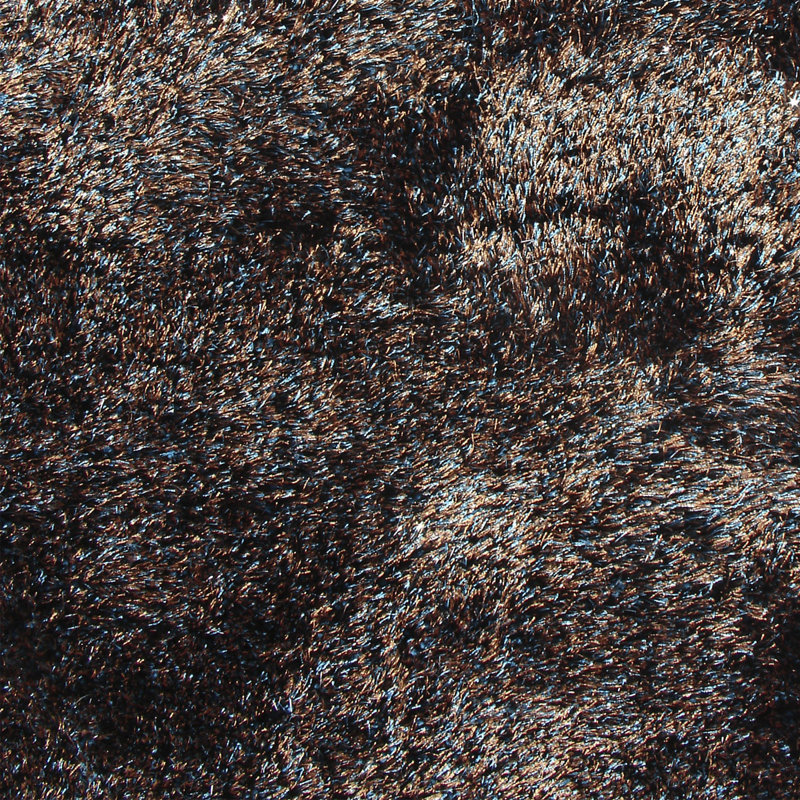 Solid Colour Shag Area Rug, Rectangle 140 x 200cm
