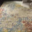 Tapis turquoise / bleu marine noué à la main Colaba-698770727