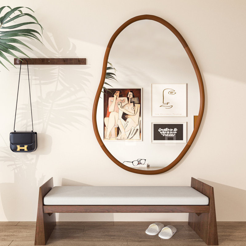Miroir asymétrique irrégulier Finleyville, 43,5 po x 29,5 po