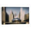 Affiche murale abstraite de Cloud Gate City, architecture moderne et abstraite.-828406951