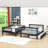 Doresha Kids Bunk Bed with Trundle-779081835-778226702