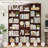Wakil 74.02" H x 58.7" W 6-Tier Wood Bookcase-1504705089
