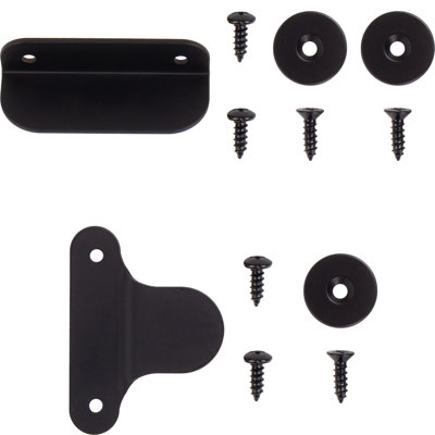 Magnetic Catch for Top and Bottom of Door (3 magnets) - Black