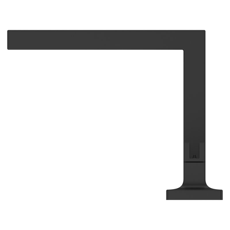 Verve 2-Handle 8 in - 15 in. Widespread Bathroom Faucet without Handles with Square Spout in , Matte Black