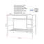 Bruno 3ft (Single) Bunk Bed