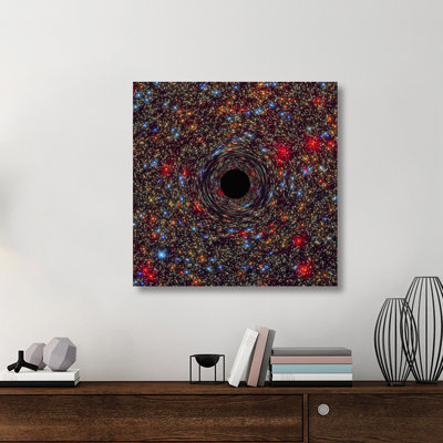 « black hole », impression sur toile