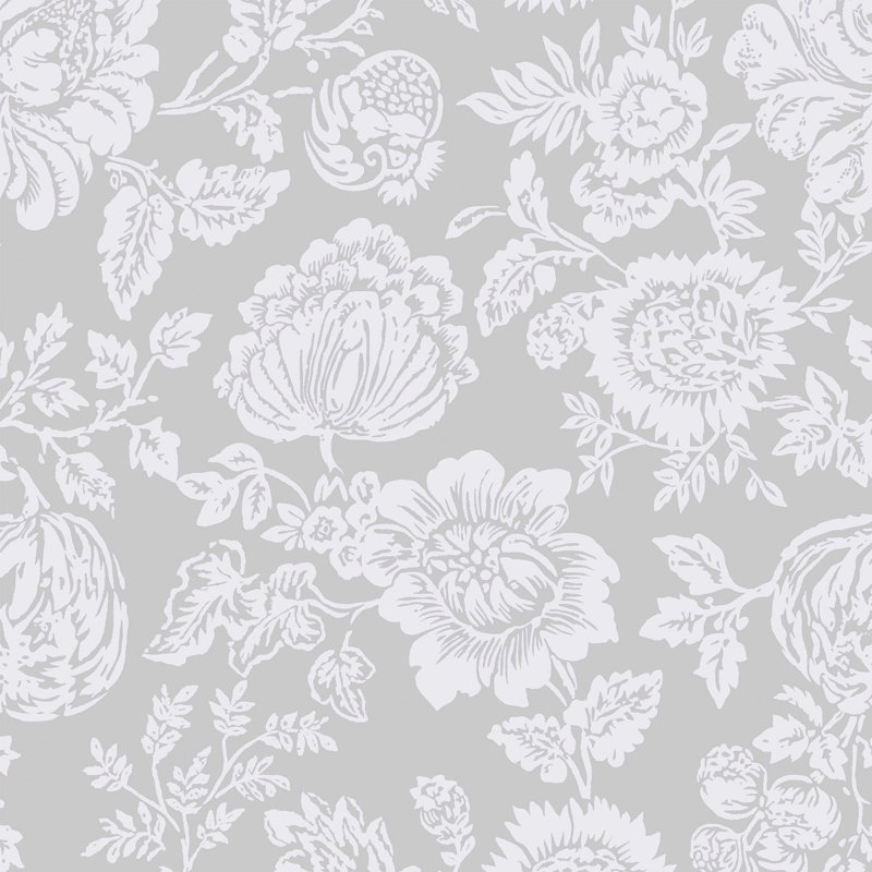  Papier peint bleu Arthur Stipple, Gris
