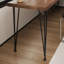 Bureaux en bois massif brun en forme de L-107848161-107848159